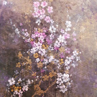 Bloemen behang Hanami