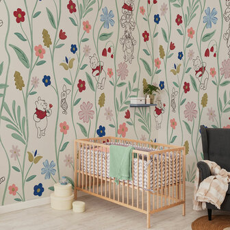 Winnie the Pooh behang Blossom Friends
