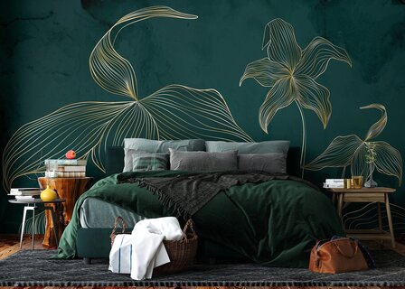 Exotic Green fotobehang XL