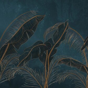 Exotic Palm Leaves fotobehang XL