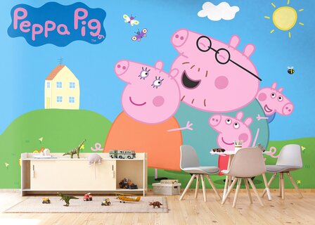 Peppa Pig fotobehang XL