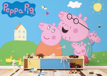 Peppa Pig fotobehang XL