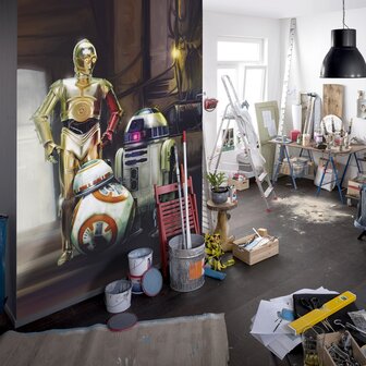 Star Wars fotobehang Droids