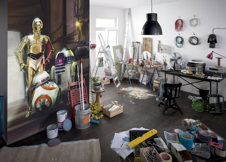 Star Wars fotobehang Droids