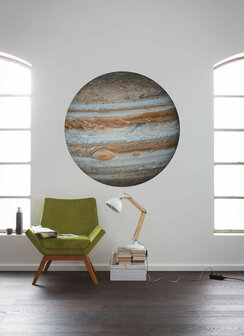 Planeten muurcirkel Jupiter