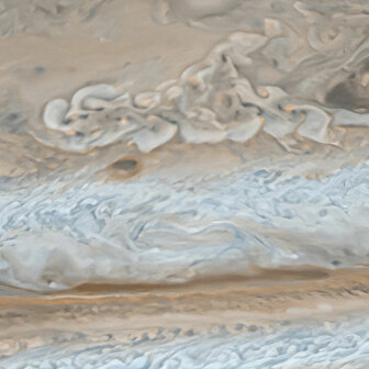 Planeten muurcirkel Jupiter