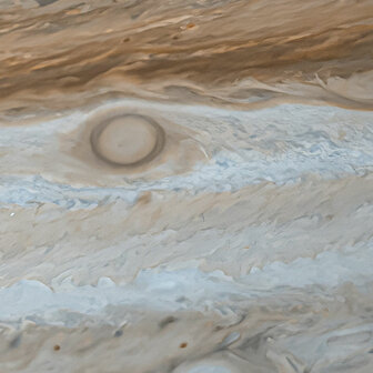 Planeten muurcirkel Jupiter