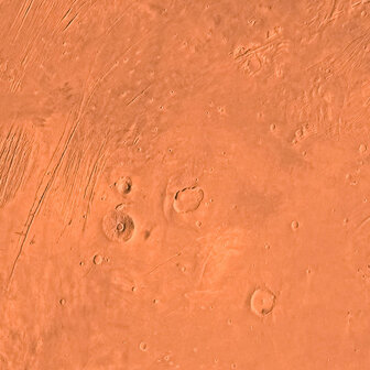 Planeten muurcirkel Mars