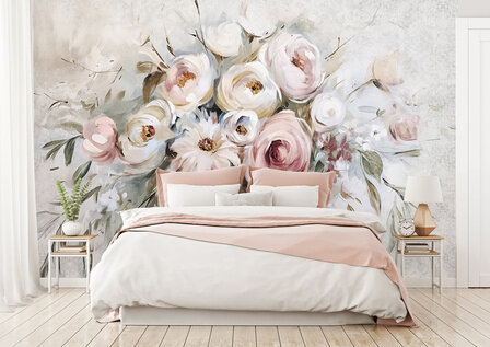 Bloemen fotobehang Soft Floral