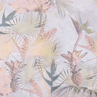 Tropical Concrete fotobehang