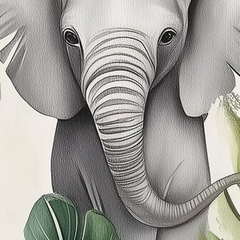 Jungledieren fotobehang Witte Tijger