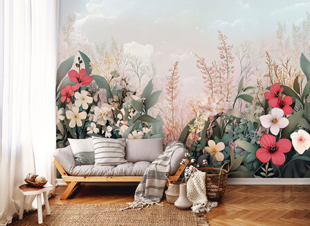Bloemen fotobehang V92