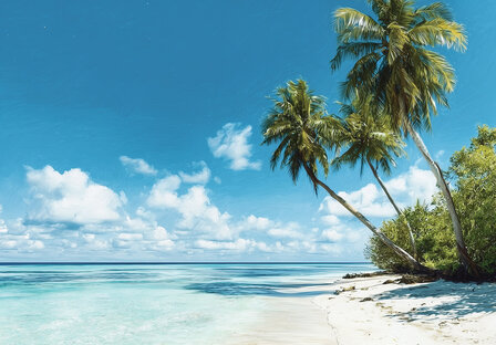Tropisch Strand fotobehang