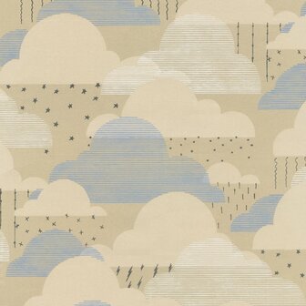 Kinderkamer behang Happy Clouds