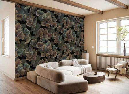 Bloemen fotobehang Night Blossoms