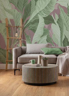 Bladeren fotobehang Spring Poem