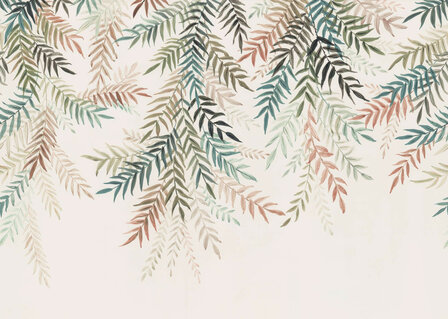 Fotobehang &Eacute;ventail de Couleurs 350x250cm