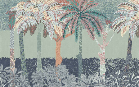 Patterned Palms 400x250cm