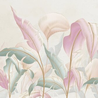 Exotic Leaves fotobehang XL