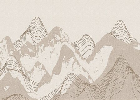 Mountain Landscape fotobehang XL