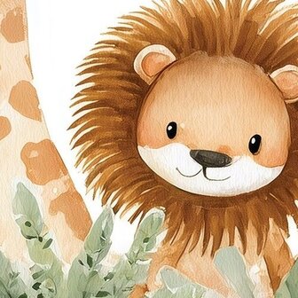 Jungle Vriendjes fotobehang