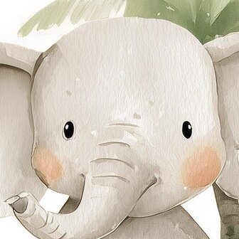 Jungle Vriendjes fotobehang