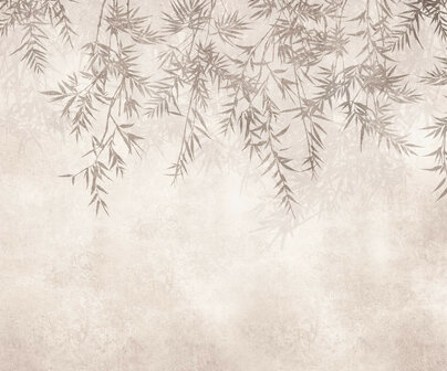 Hangende bladeren behang Aliz&eacute;