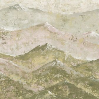 Abstracte Bergen fotobehang Ladakh