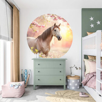 Paarden muurcirkel Bloesem
