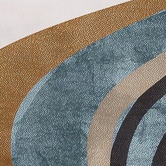 Abstract fotobehang Blauwe Lijnen