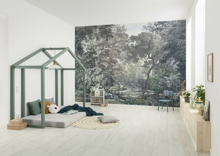 Bos fotobehang Fairytale Forest