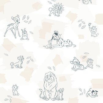 Disney Animals vliesbehang 
