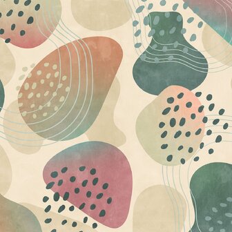 Abstract fotobehang Bohorama