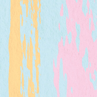 Abstract fotobehang Colour Rain