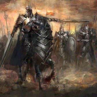 Black Rider Fantasy fotobehang