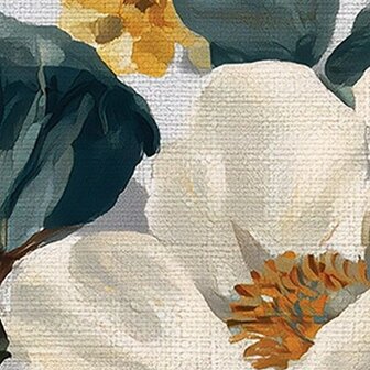 Gele bloemen fotobehang Golden Blossom