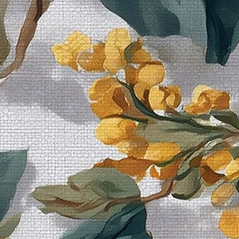 Gele bloemen fotobehang Golden Blossom