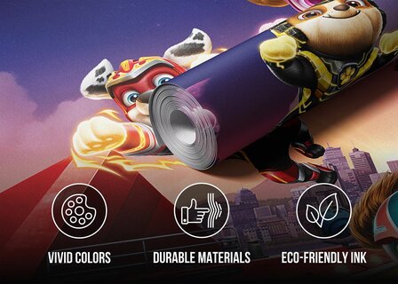 Paw Patrol behang Mighty Movie Megapups XL