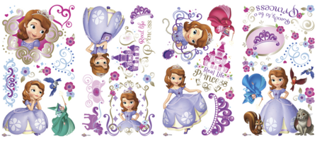 Sofia het prinsesje muurstickers