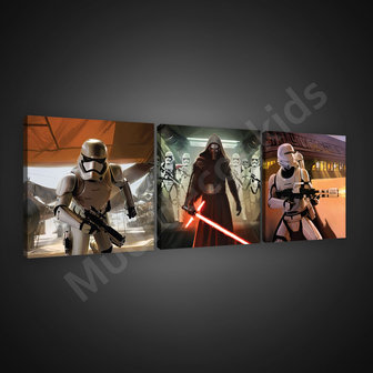 Star Wars canvas 3-delige set