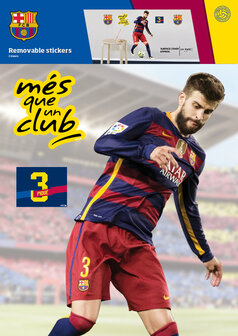 Piqu&eacute; muursticker