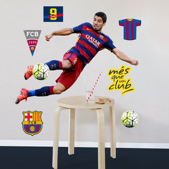 Su&aacute;rez muursticker