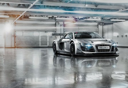 Audi R8 Le Mans fotobehang XL