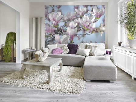 Bloemen fotobehang Magnolia