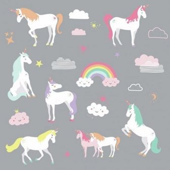 Unicorn muurstickers