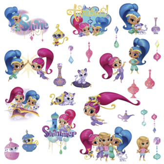 Shimmer en Shine muurstickers