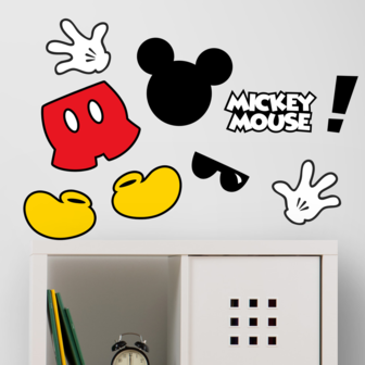 Mickey Mouse muurstickers Flock