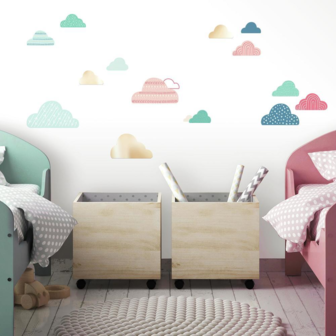 Wolken muurstickers RMK3615SCS