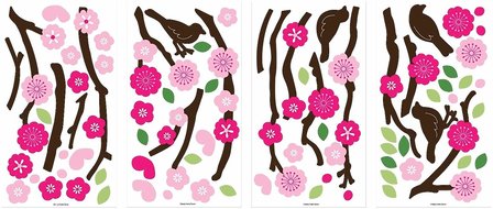 Blossom and Branches wall decals