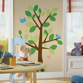 Dotted Tree muursticker RMK1319GM